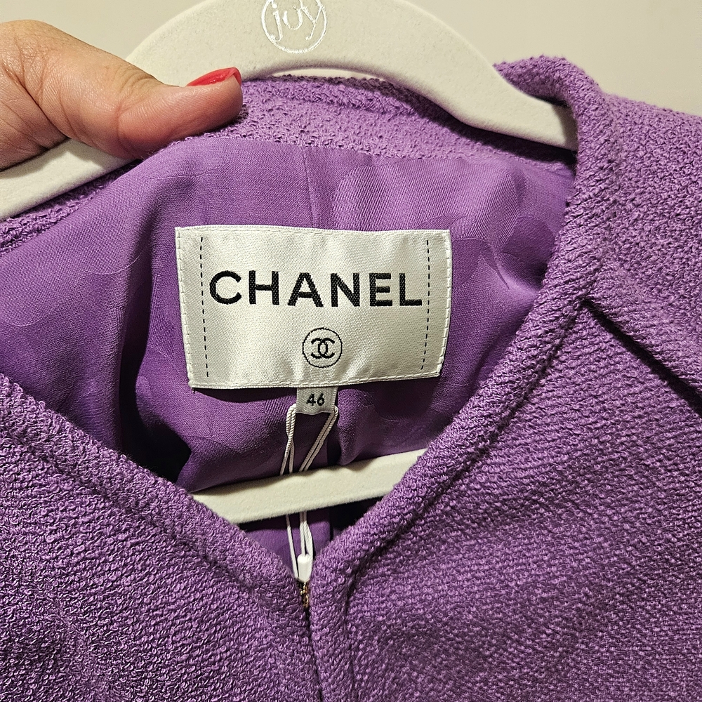 Brand NEW chanel Boucle Tweed Jacket 20B - Picture 12 of 13